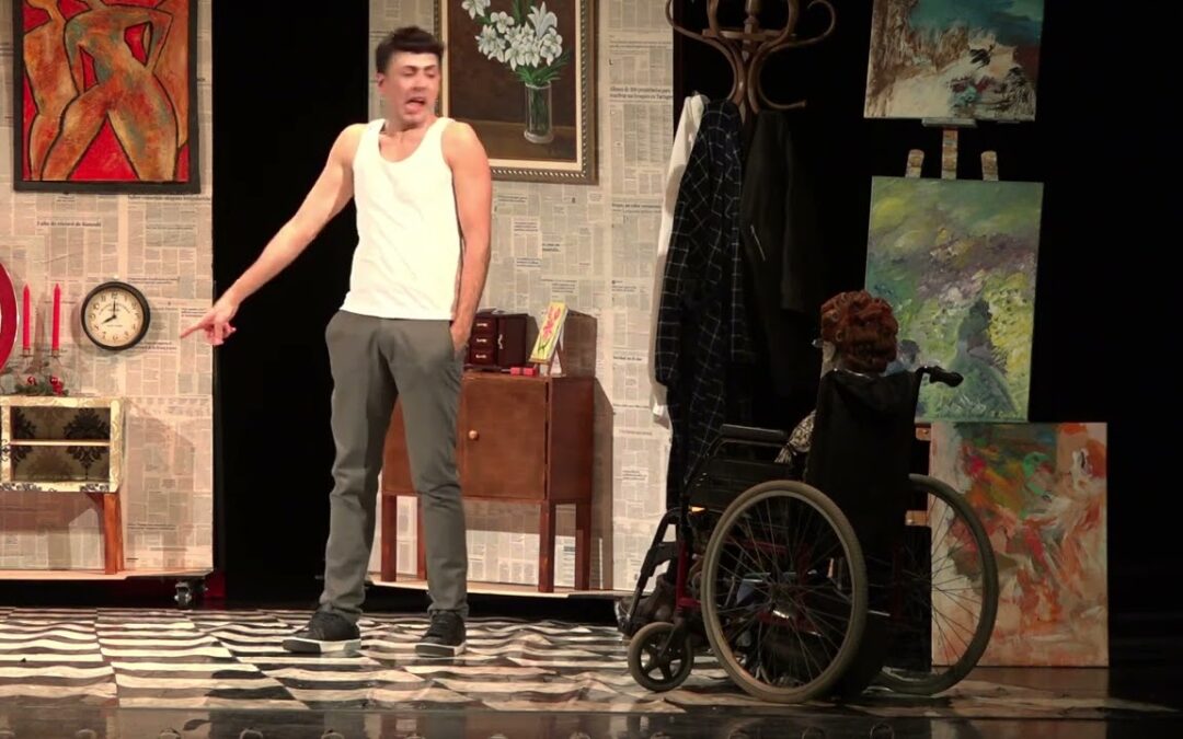 «Un cuidador inexpert» de Joan Salas omple el Teatre el Jardí