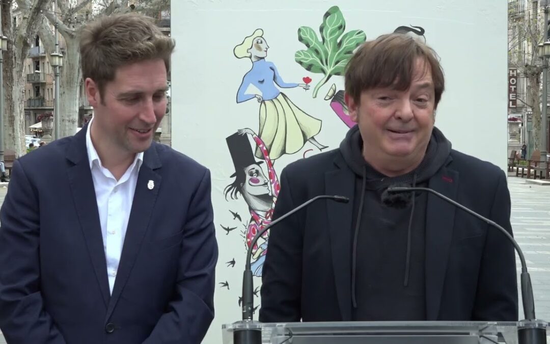 Ignasi Blanch és l’autor del cartell de les Fires de Figueres 2025