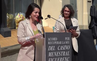 Figueres celebra l’acord que permetrà acabar la rehabilitació del Casino Menestral